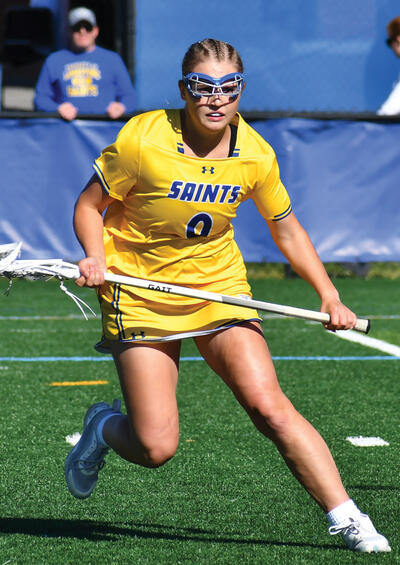 Limestone Field Hockey player