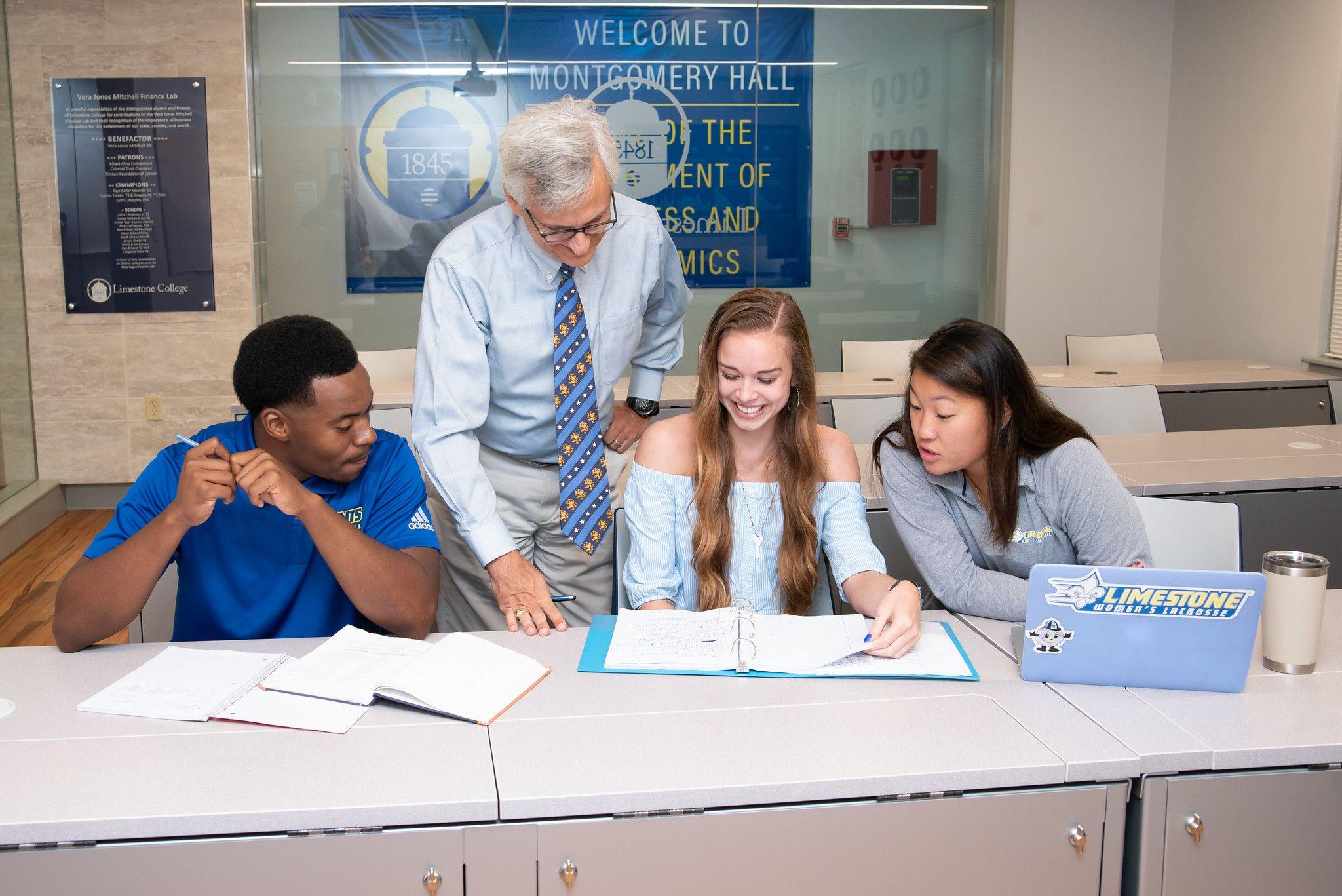 Classroom Students and professor