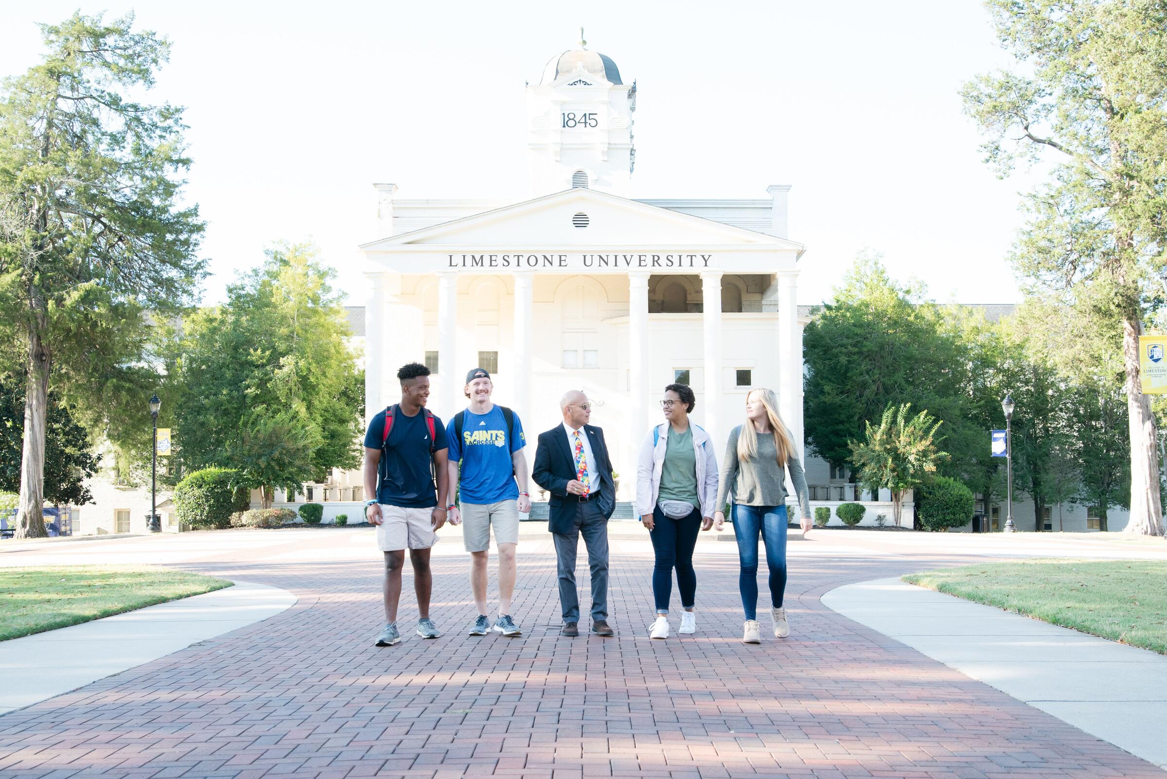 Sport Management in front of Curtis Building