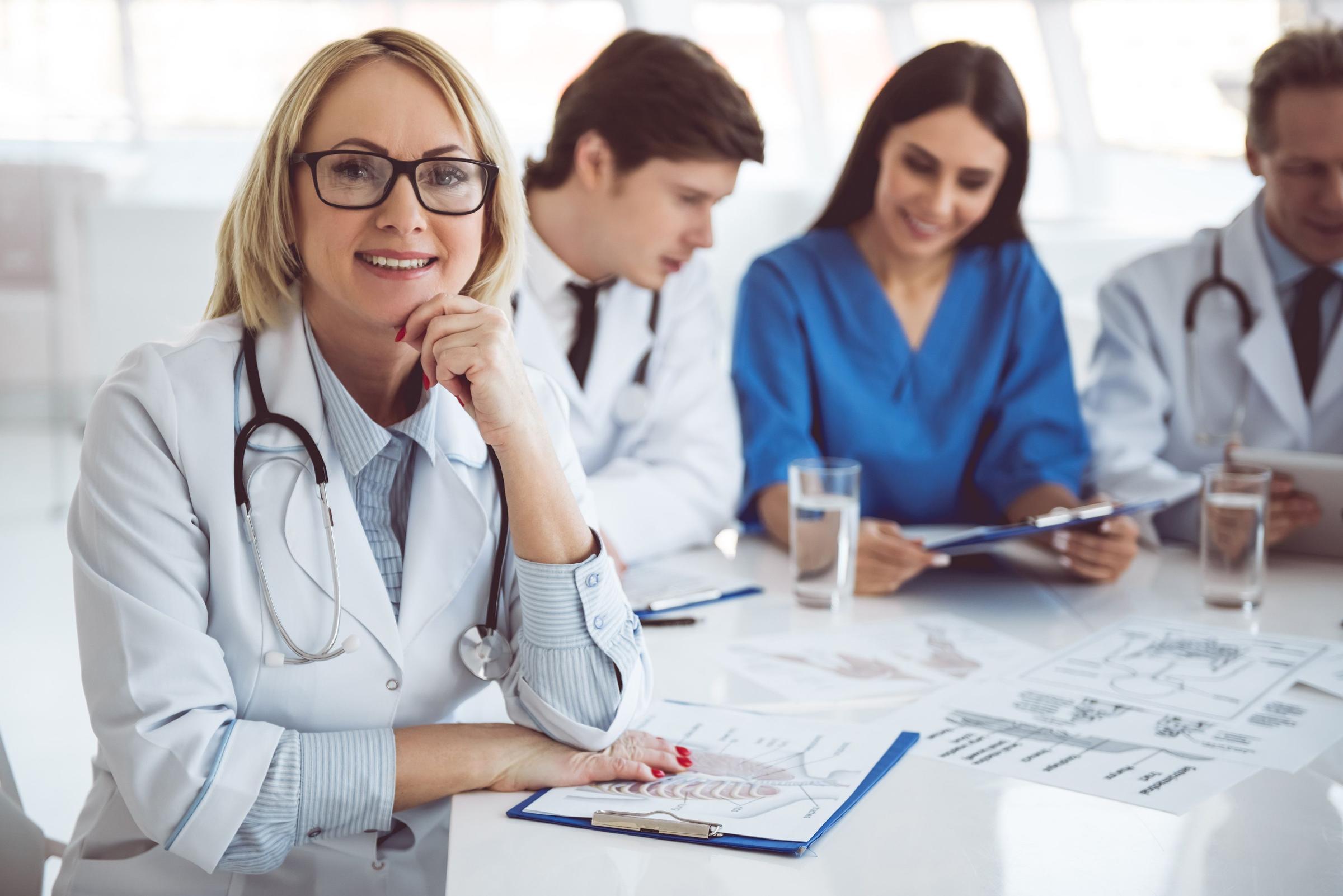 Medical doctors at the conference