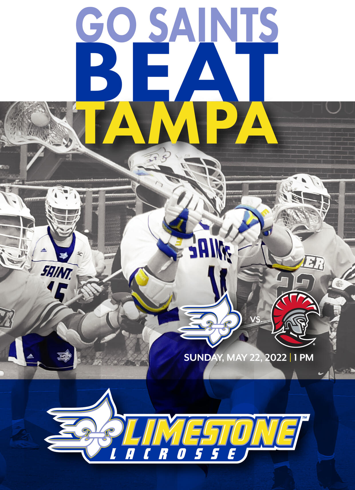 WATCH LIVE! Limestone Men's Lacrosse Travels To Tampa For Spot In