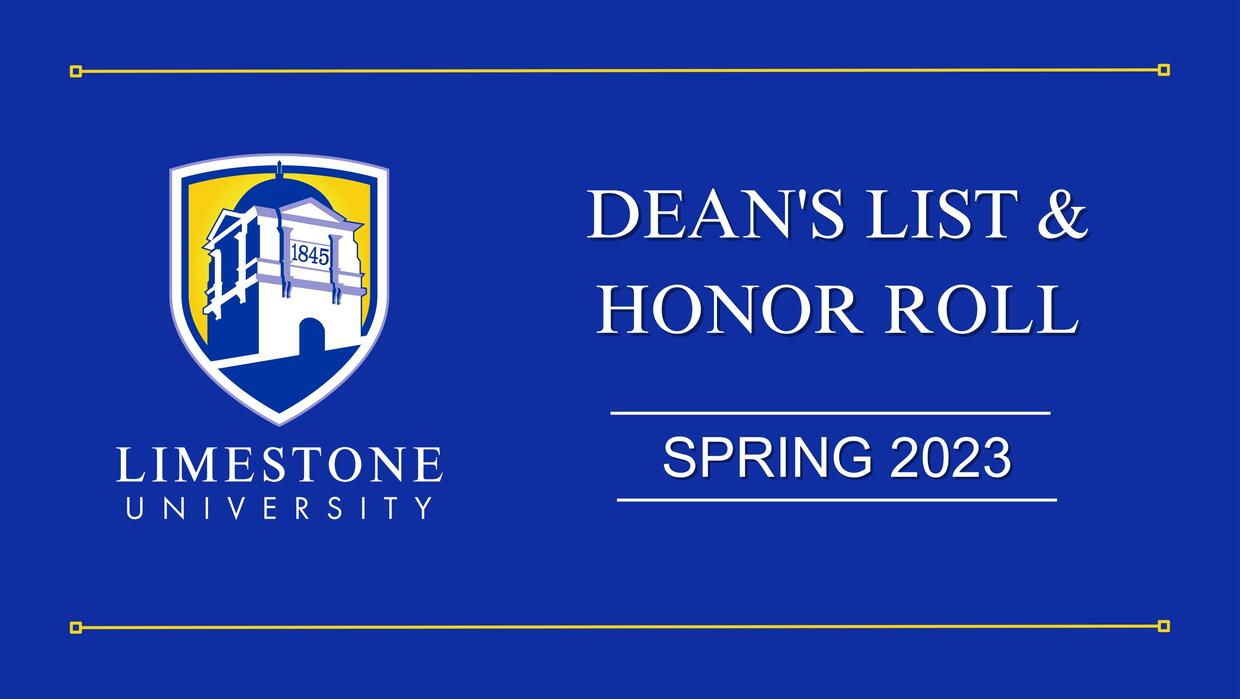 President's and Dean's List Winter 2021