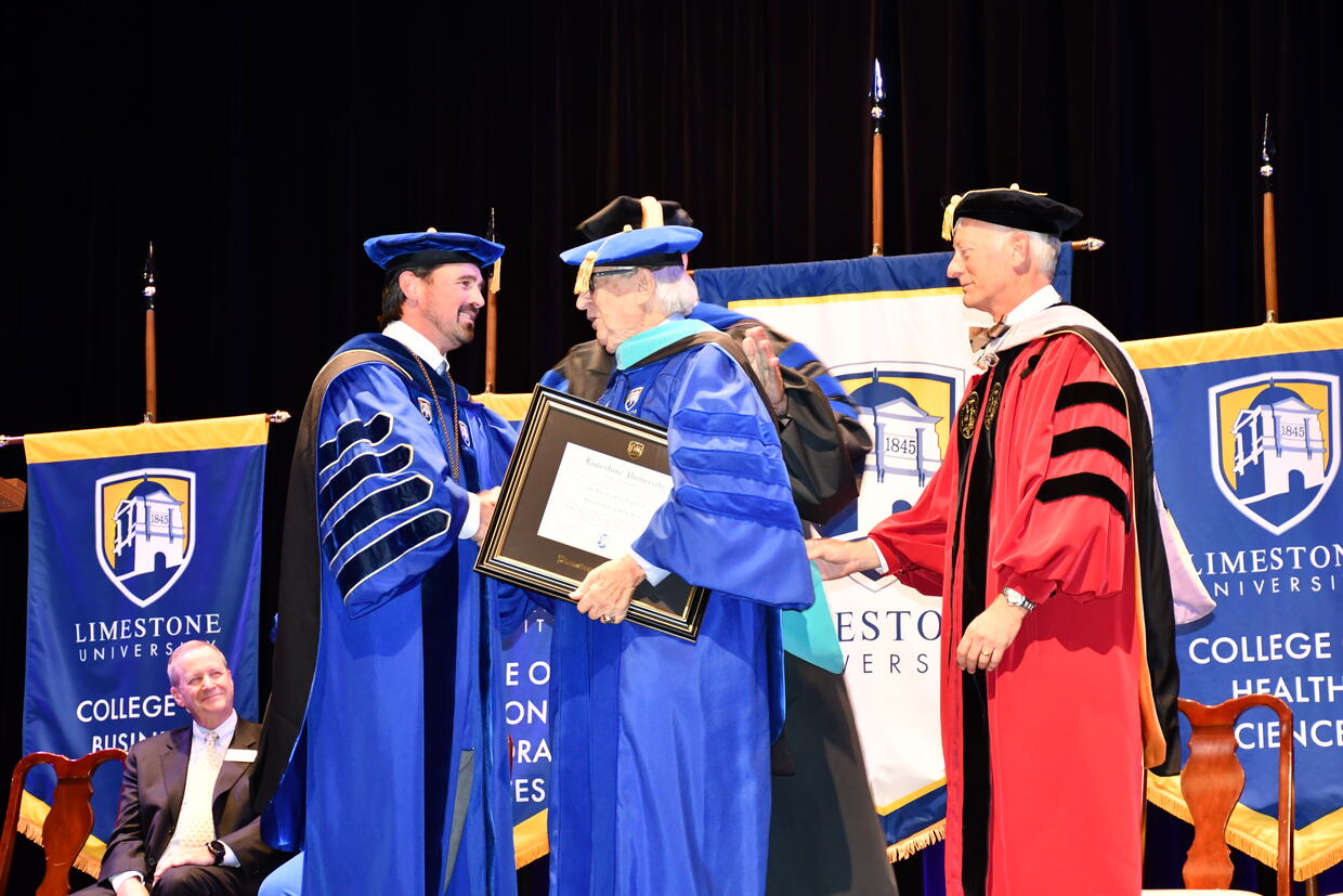 Mayor Jolly Honorary Degree