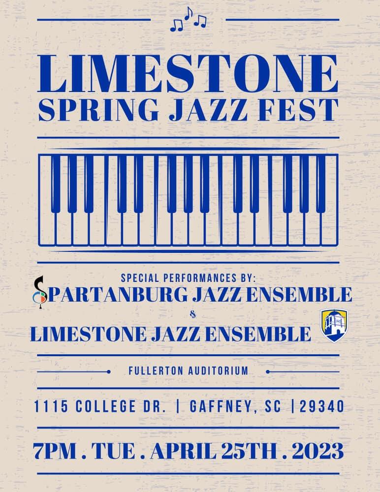 Limestone University To Host Spring Jazz Fest On April 25 | Limestone  University